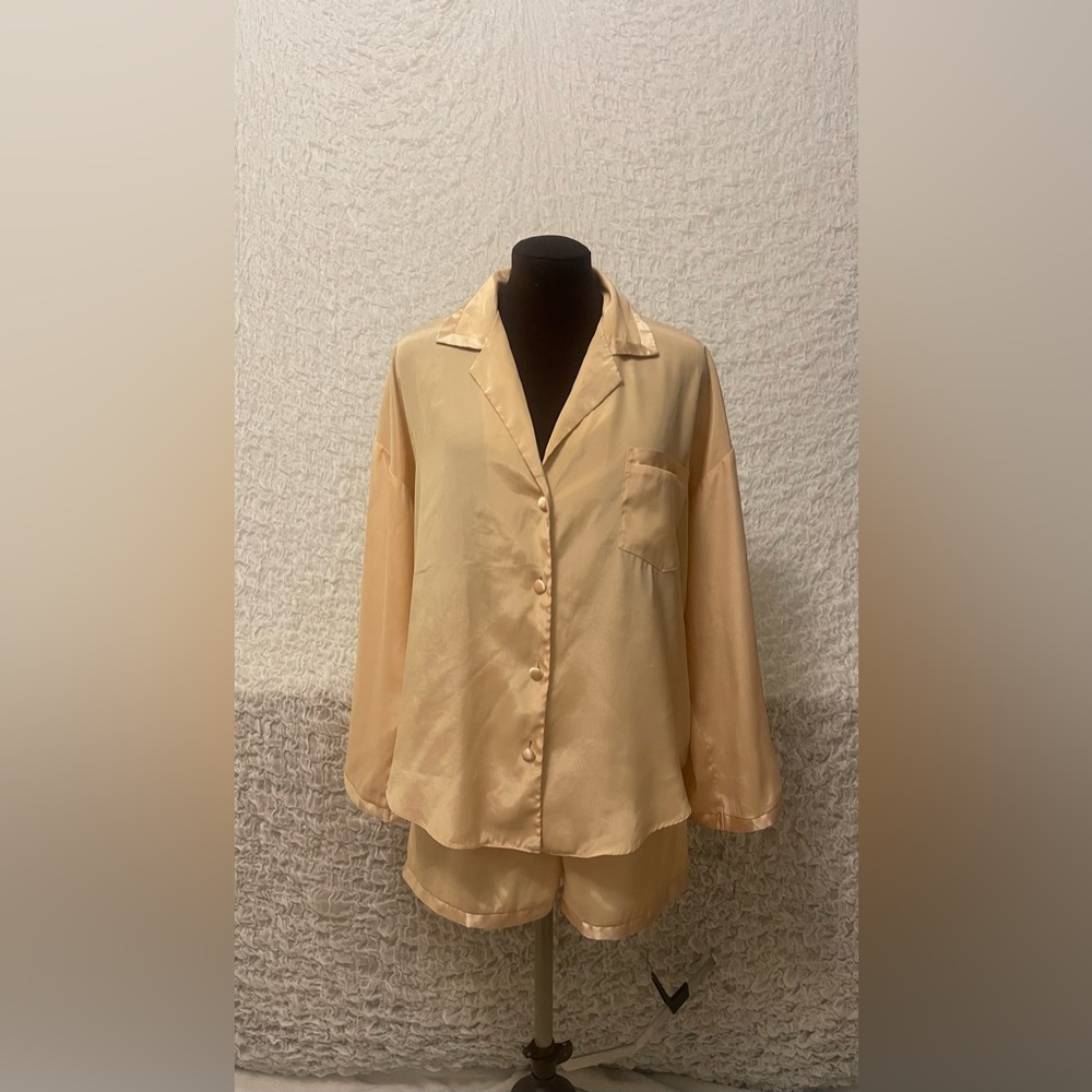 Vintage Victoria’s Secret Two Piece Satin Pajamas